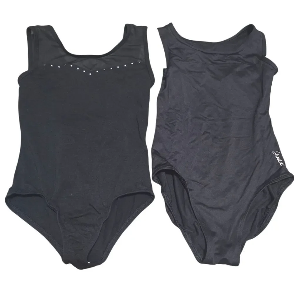 Girls Black Leotard / Dance Bundle